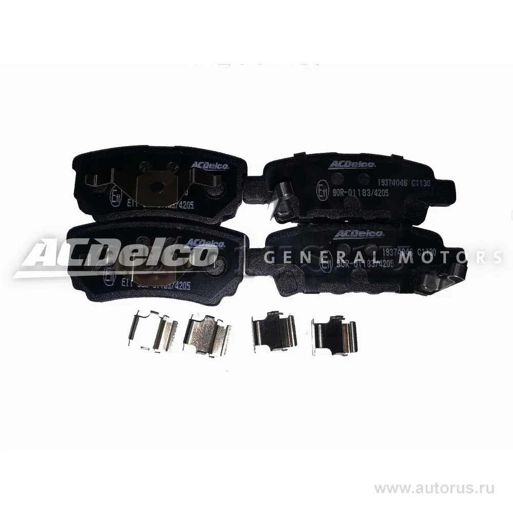 Колодки задние Mitsubishi LANCER / OUTLANDER ACDelco 19374046