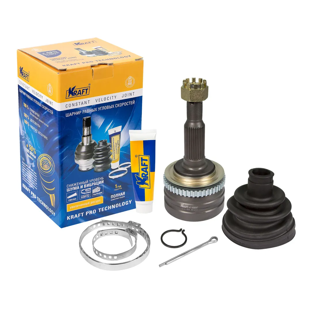 Шарнир наружный Chevrolet Lacetti (05-)/Nubira (05 KRAFT kt059047