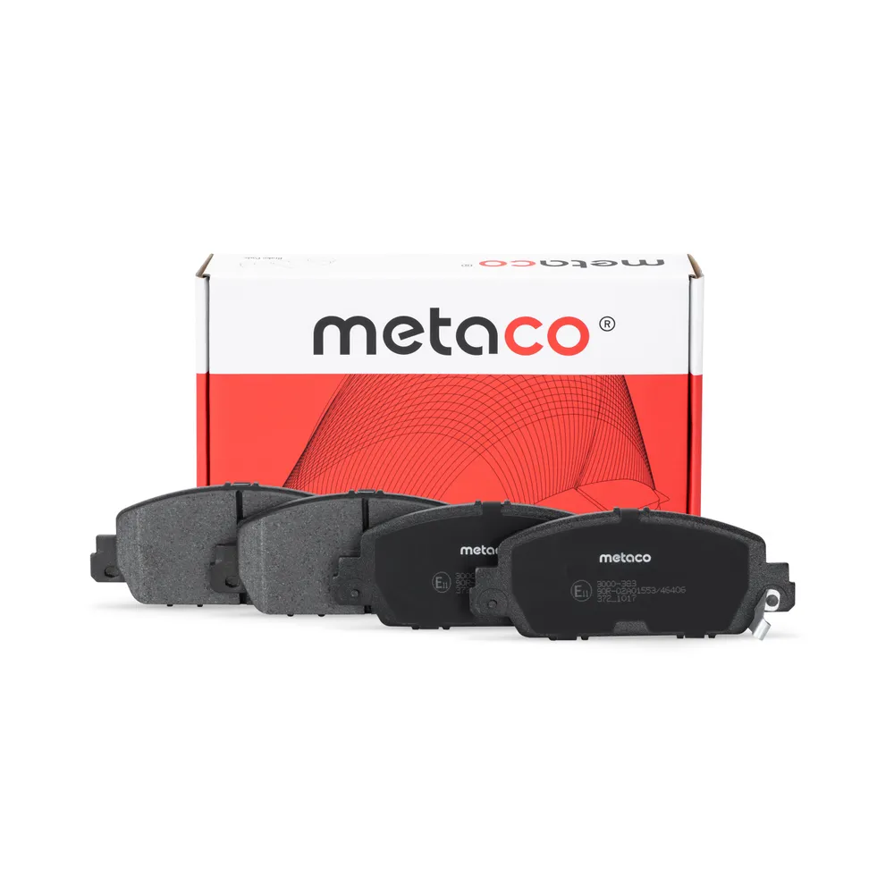 Колодки тормозные передние к-кт HONDA ACCORD IX (2013>) Metaco 3000-383