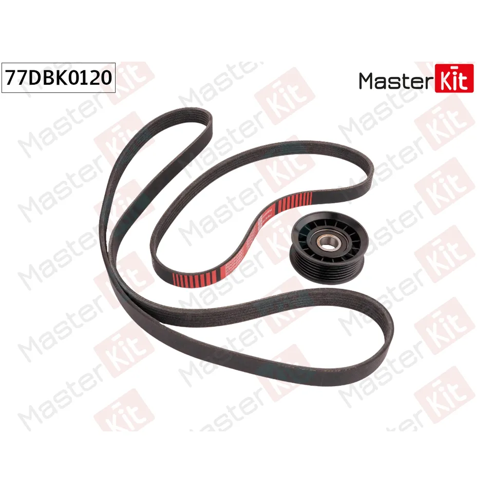 Комплект ремня приводного Volvo S40 II (544) 2003 - 2012 MASTERKIT 77DBK0120