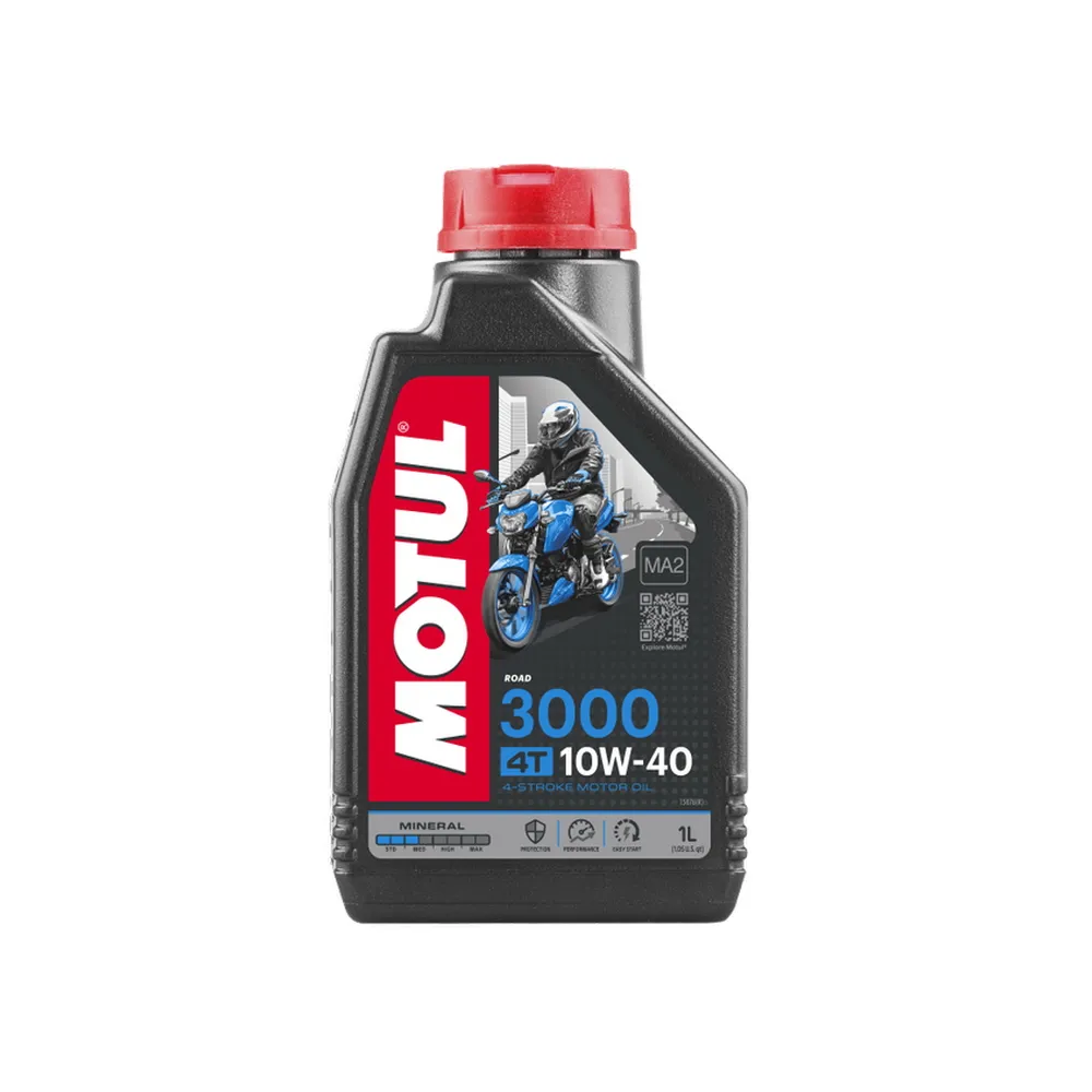 Масло моторное 4T Motul 3000 4T 10W40 1 л 107672