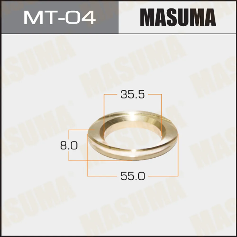 Втулка ступицы TOYOTA Land Cruiser MASUMA MT-04