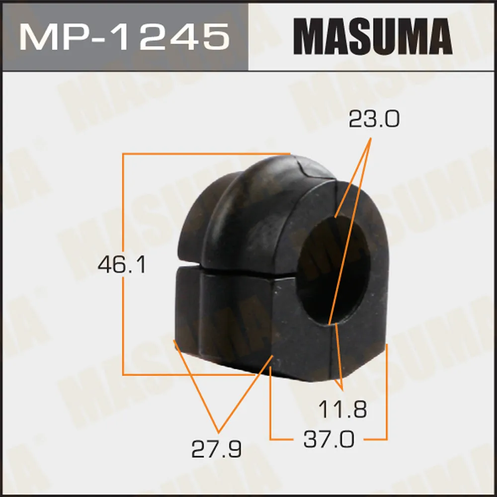 Втулка пер.стабил. NISSAN PATROL Y61 97-10 D23 мм. MASUMA MP1245