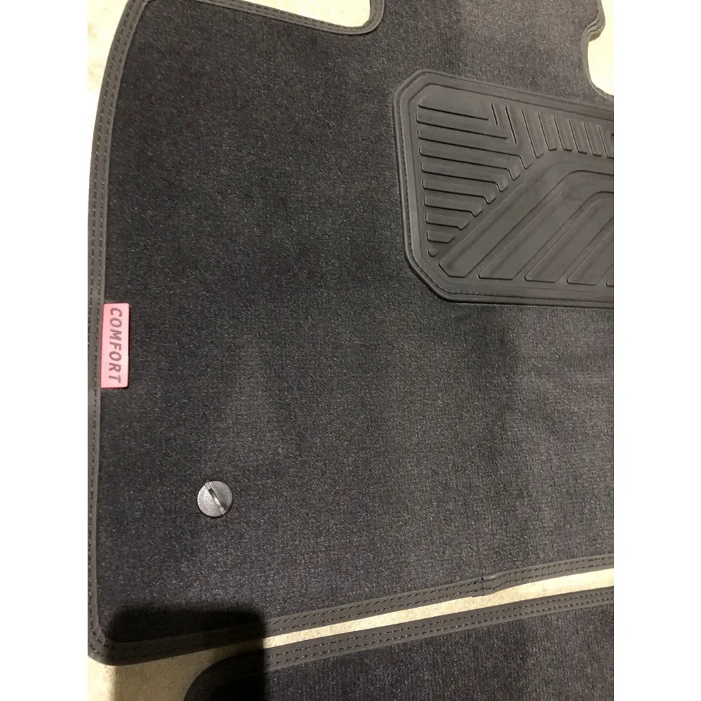 Коврики салона текстиль черный BMW X6 E71, E72 2007-2014 с крепежом COMFORT 07.89.501.F