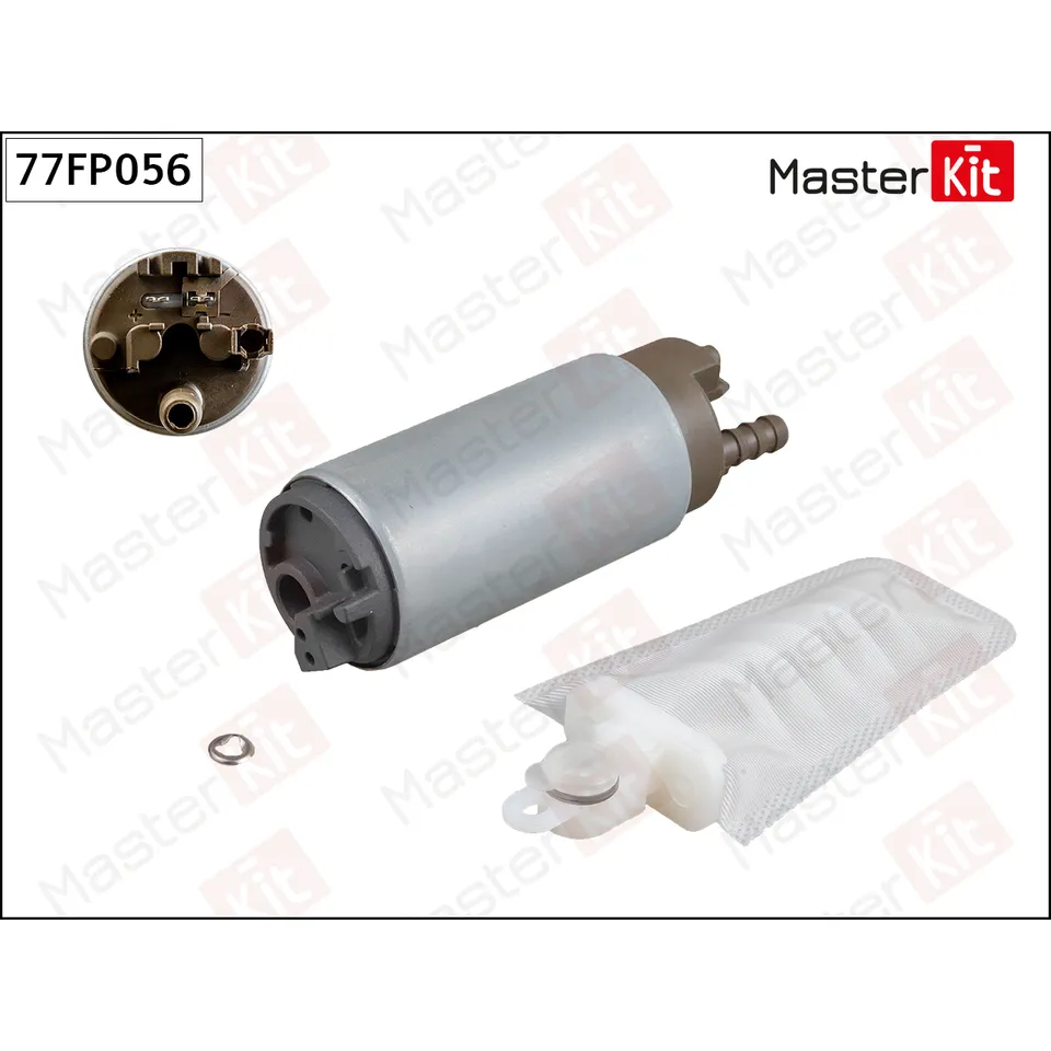 Насос топливный AUDI/VW 1.2-2.0 08-> (3bar) MASTERKIT 77FP056