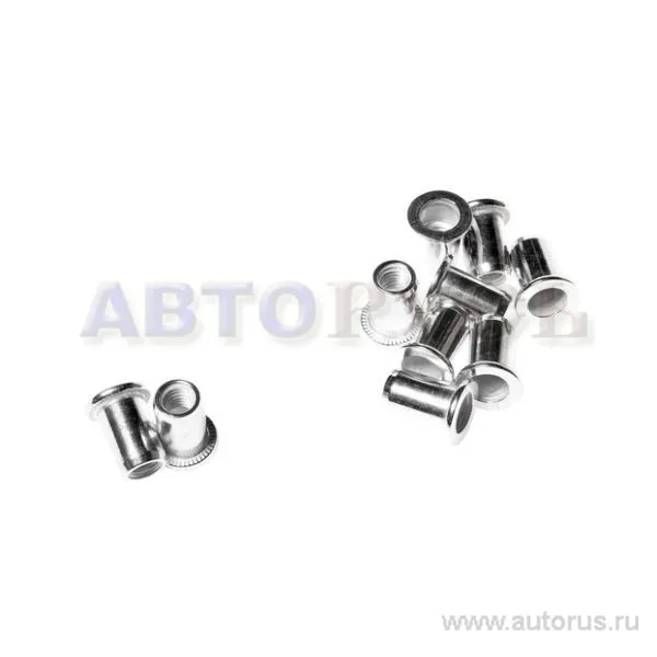 Заклепка 6 мм алюминиевая для заклепочника-5821 10шт. JTC-5821N6