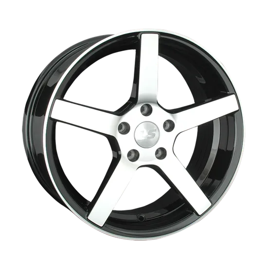 Диск литой R17 7.5J 5x114.3/67.1 ET45 LS 742 BKF S032046