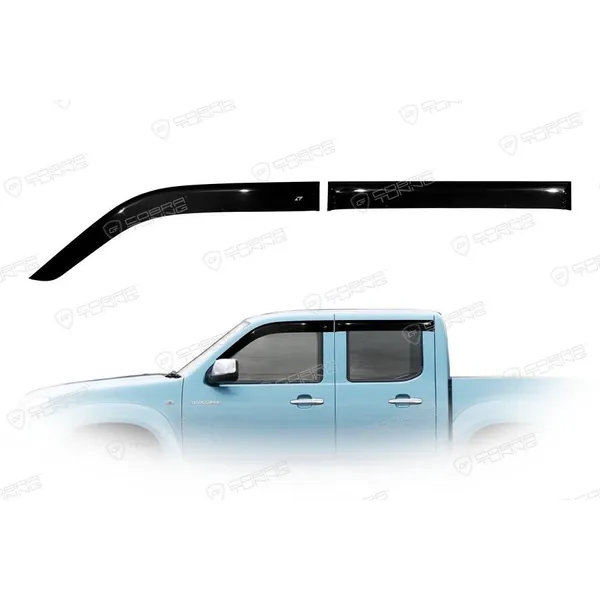 Дефлектора на окна Mazda BT-50 2007EuroStandard деф.окон Cobra Tuning ME20807