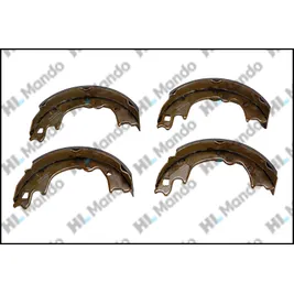 Колодки тормозные KIA K2500,K2700 (99-) задние барабанные (4шт.) MANDO MLK04
