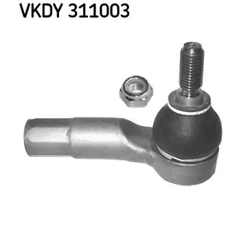 Наконечник рулевой тяги L SKODA KODIAQ/OCTAVIA/VW PASSAT/TIGUAN/TOURAN SKF VKDY 311003