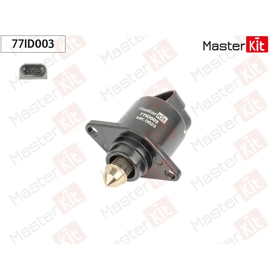 Регулятор холостого хода OPEL ASTRA F, KADETT 1.6/1.8 MASTERKIT 77ID003