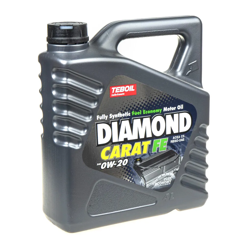 Масло моторное TEBOIL Diamond Carat FE 0W-20 синтетическое 4 л 3395344