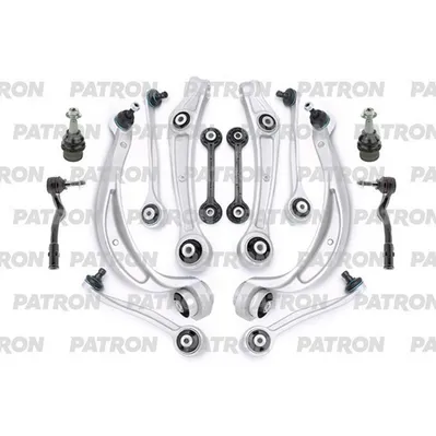 Комплект рычагов подвески AUDI A4 (B8) 07.11-15.12 A5 (8T3) 07.06-17.01 A7 ( PATRON PS5911