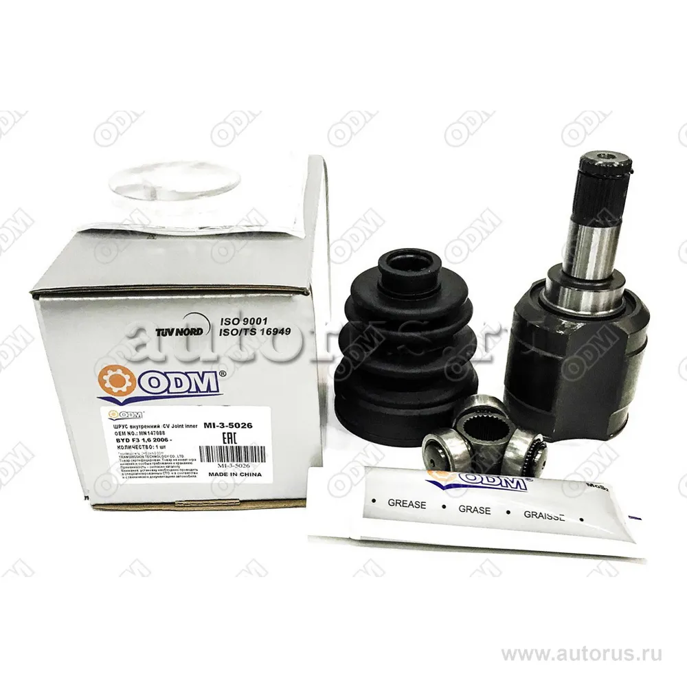 ШРУС внутренний (к-кт) MITSUBISHI Lancer 1,6 2004-2007 ODM MI35026