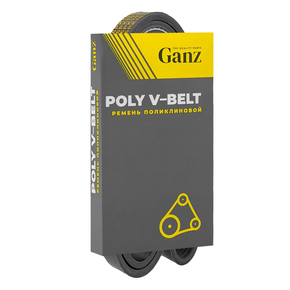 Ремень поликлиновый 6PK1038 TOYOTA / FIAT / MAZDA GANZ GIE37043