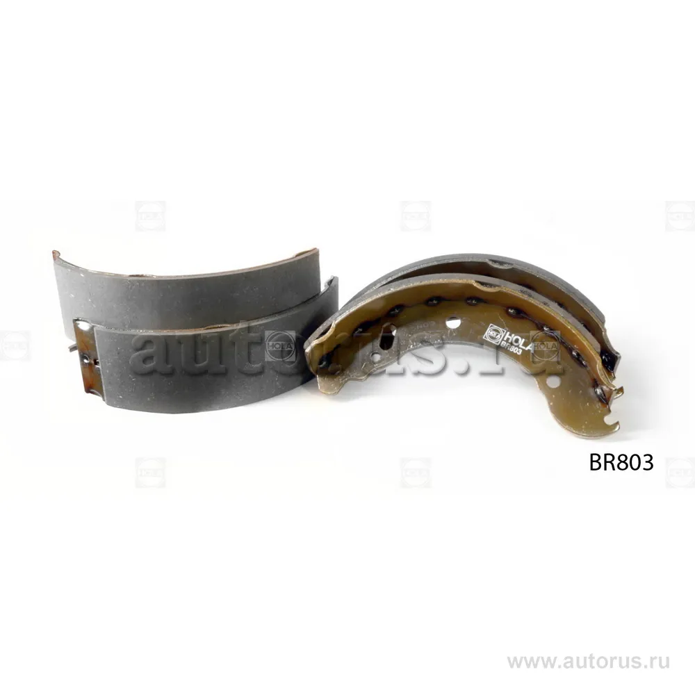 Колодки барабанные GAZ Gazelle (2705-3302), Sobol (2217-2752) HOLA BR803