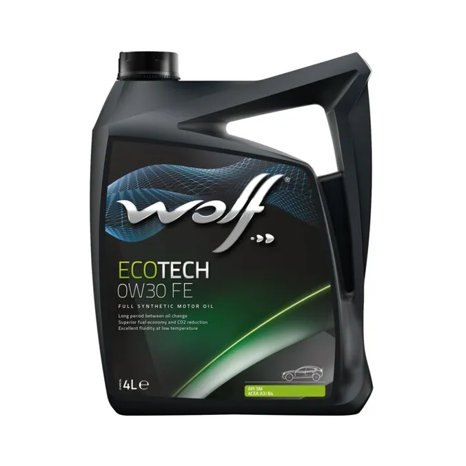 Масло моторное WOLF ECOTECH 0W30 FE 4L Wolf 8309304