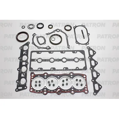 Комплект прокладок двигателя полный с прокладкой ГБЦ Fiat Punto 1.2 16V 97> PATRON PG1-1010
