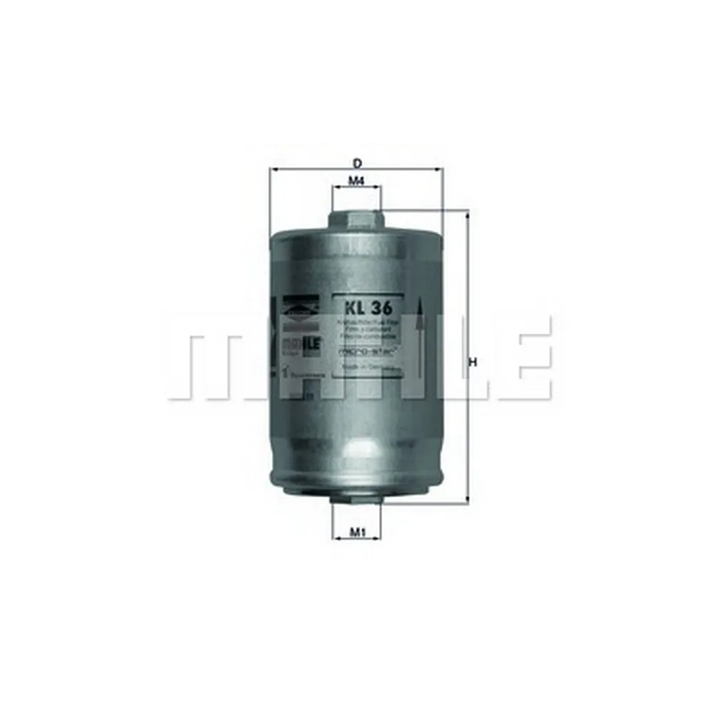 Фильтр топливный KNECHT/MAHLE KL36