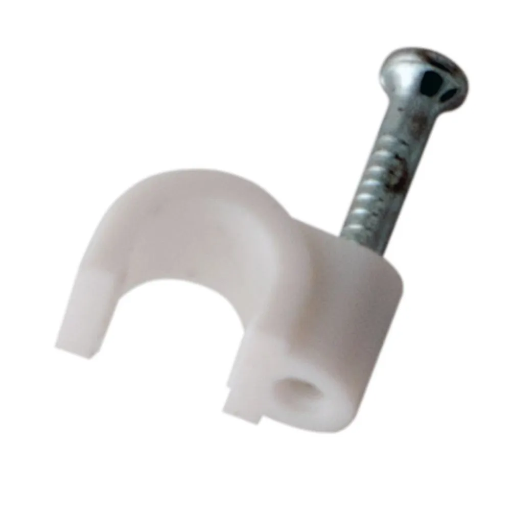 Крепеж кабеля круглый 3 мм, белый (упак. 50 шт.) REXANT REXANT 074003