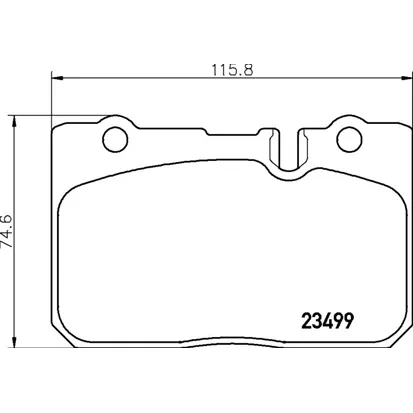 колодки дисковые передние Lexus LS 400/Toyota Celsior UCF20 94-00 NISSHINBO NP1063