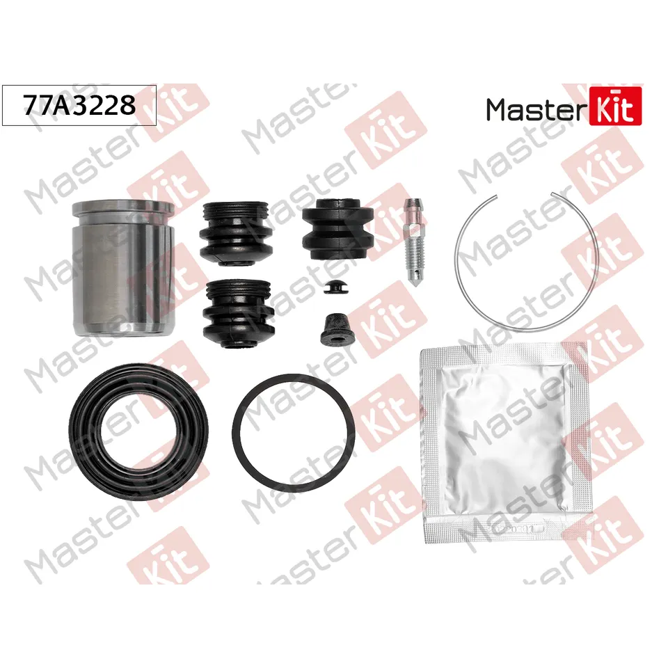 Ремкомплект тормозного суппорта+поршень Toyota CAMRY (_V1_) 1991 - 1998 MASTERKIT 77A3228