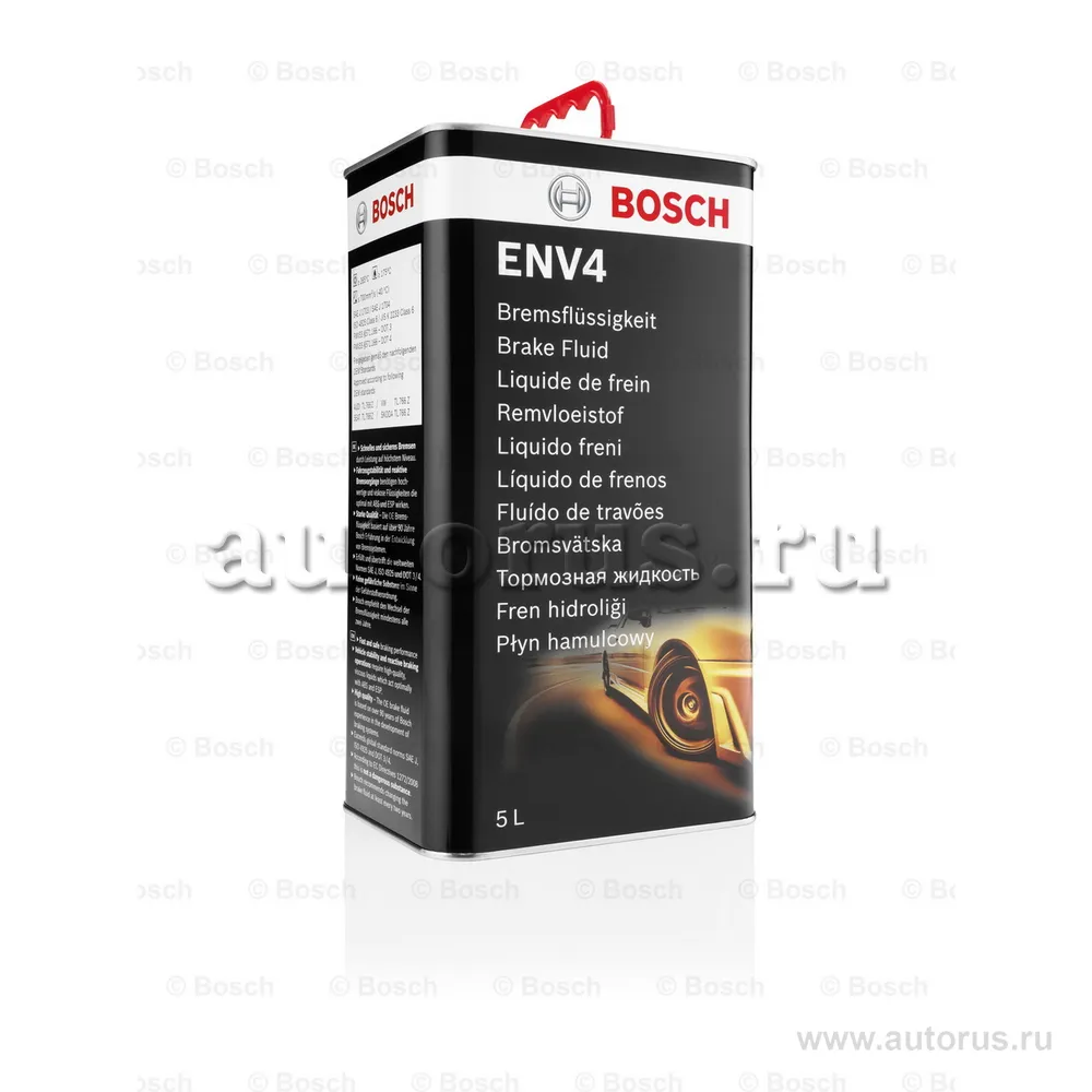 Жидкость тормозная BOSCH ENV4 DOT3&4 5 л 1 987 479 203