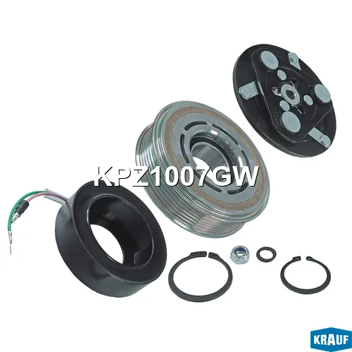 Шкив компрессора кондиционера KRAUF KPZ1007GW