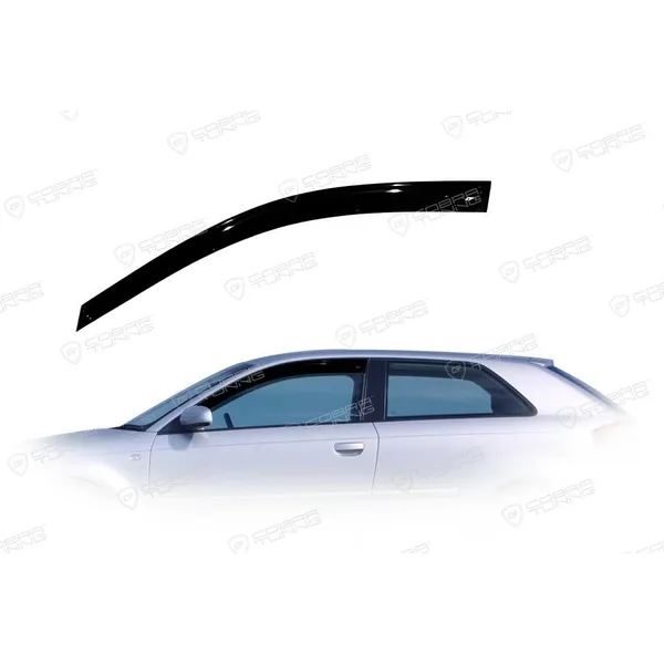 Дефлектора на окна Audi A3 Hb 3d (8P) 2004-2012 деф.окон Cobra Tuning A10304