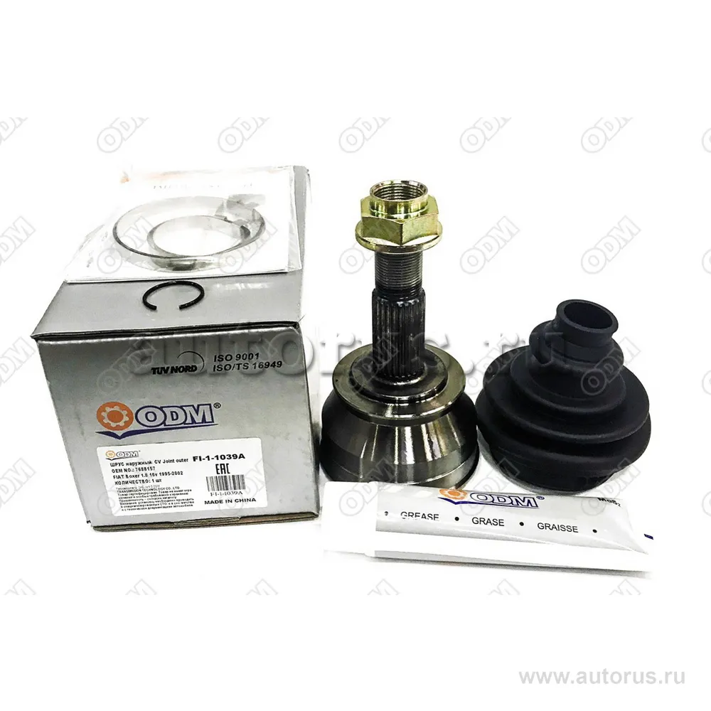 ШРУС наружный (к-кт) FIAT Tempra 2.0I 1992-1999 ODM FI11039