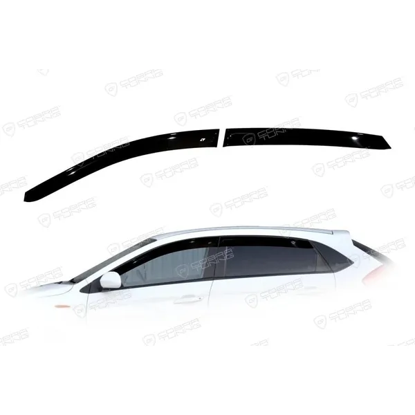 Дефлектора на окна Chery Bonus Hb 5d 2011/A13 Hb 5d 2011EuroStandard деф.окон Cobra Tuning CE21011