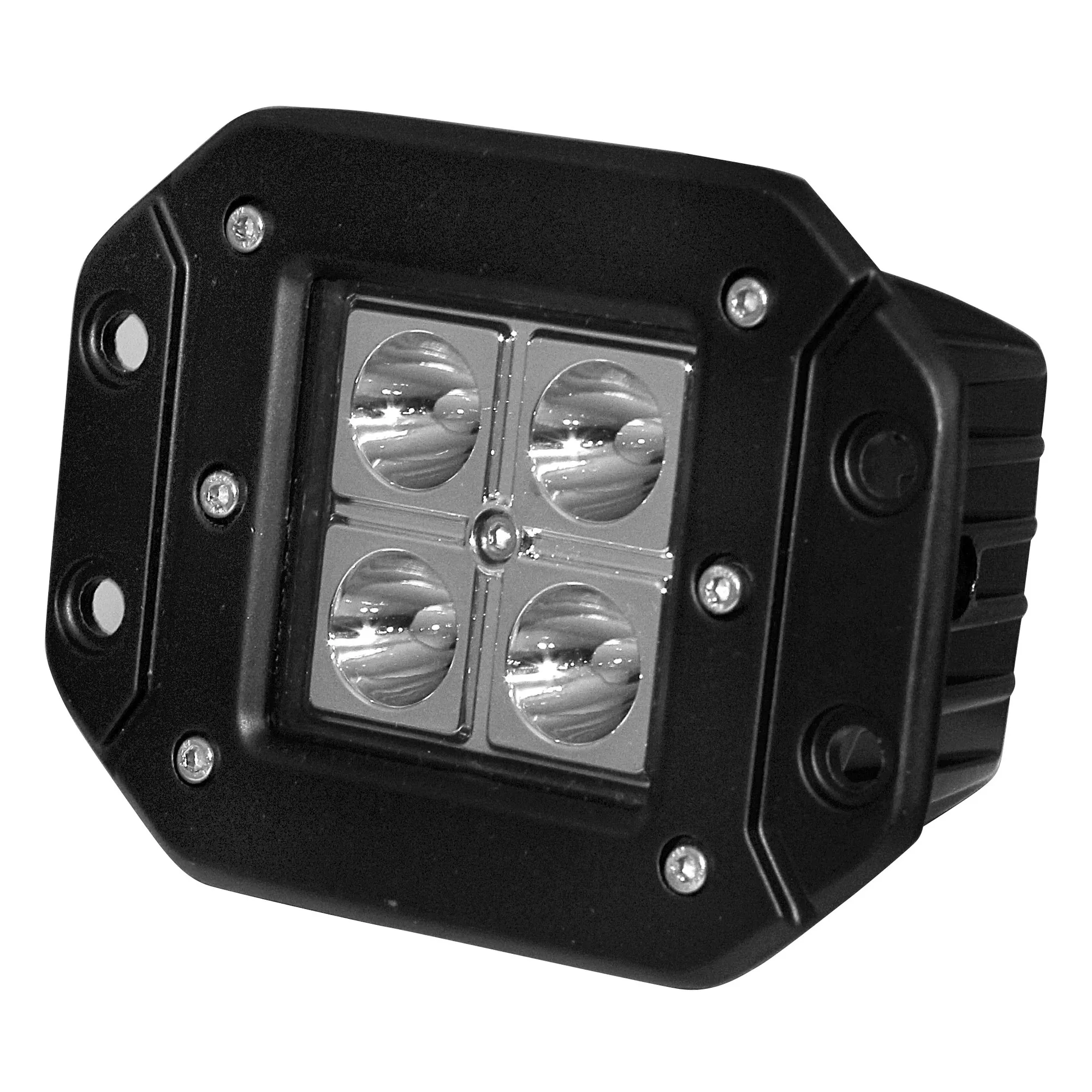 Дополнительные светодиодные фары 4SMD, 12W, 1000LM, 10-30V, 6000K WHITE, 122x80,22x92