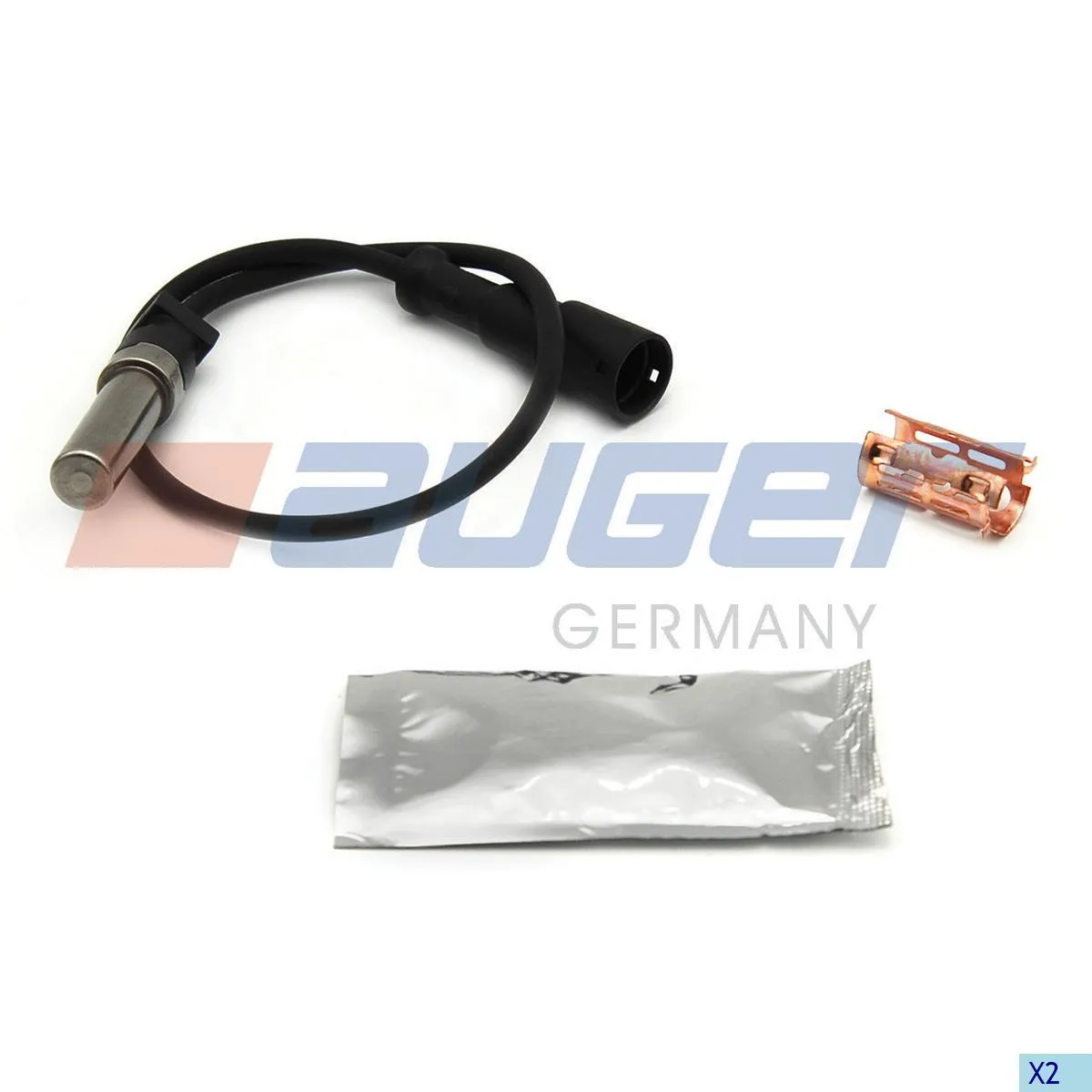 Датчик ABS L 400 прямой SAF B7, BP7, SI9 11 Schmitz 4410350010 аналог AUGER 85490