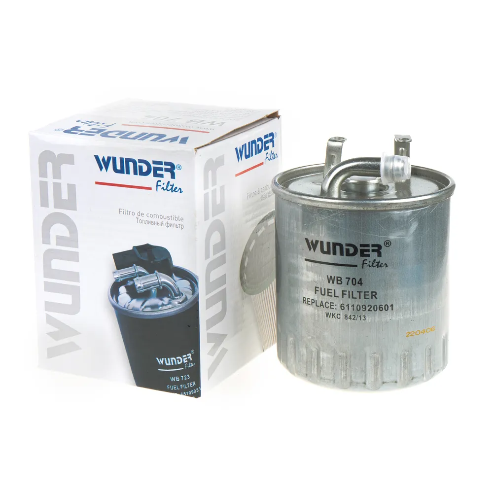 Фильтр топливный MB 2/3/4T-Sprinter/W638 mot.DIESEL WUNDER FILTER WB704