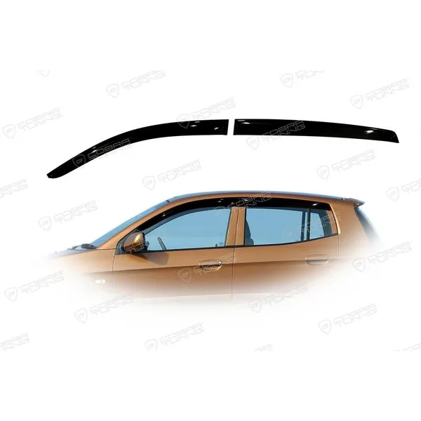 Дефлектора окон Kia Picanto I 5d 2003-2010Morning 5d 2007-2011 Cobra tuning K10803