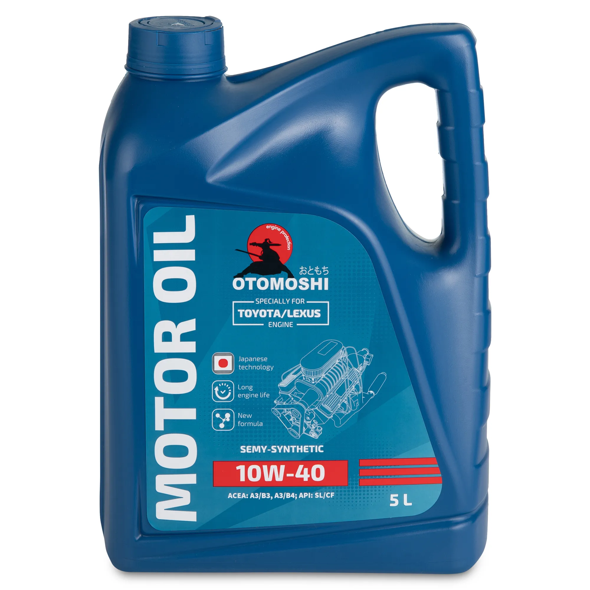 Масло моторное OTOMOSHI Toyota/Lexus 10W-40 5 л MF210631