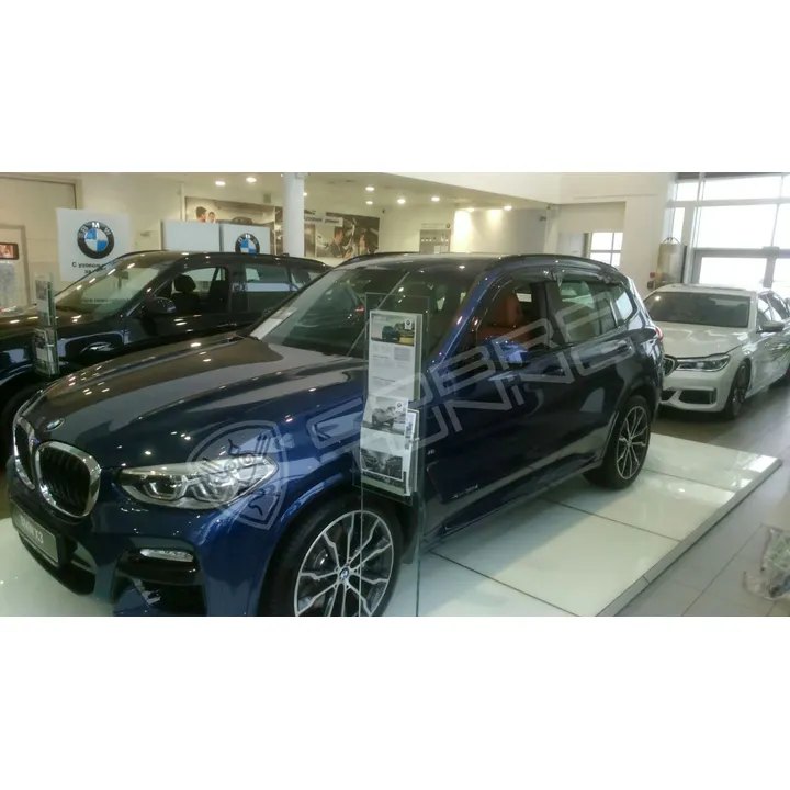 Дефлектора на окна BMW X3 (G01) 2017 деф.окон Cobra Tuning B24917