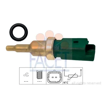 Датчик температуры охлаждающей жидкости Peugeot 308 II 2014 Peugeot 408 2012 Peugeot 5008 2009 FACET 73399