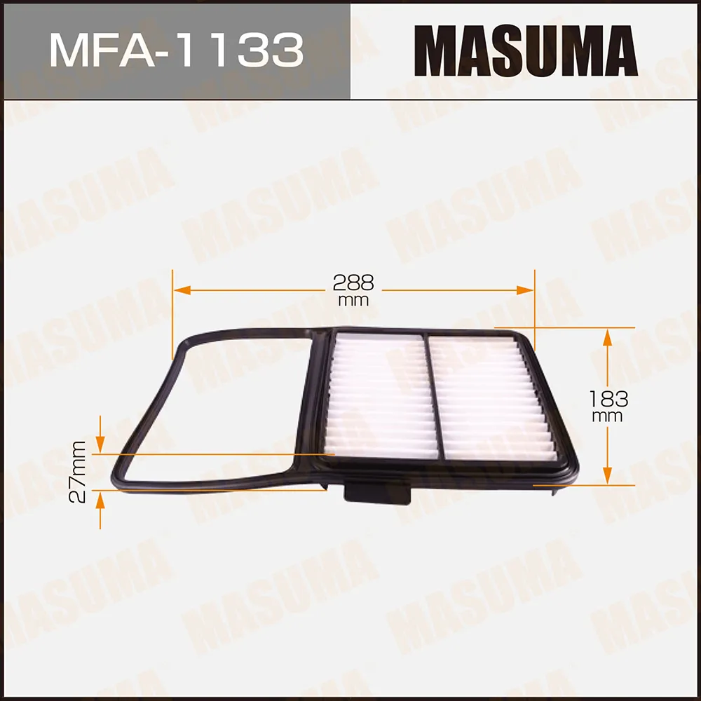 Фильтр воздушный TOYOTA Prius Hybrid 1.5 03-11 MASUMA MFA-1133