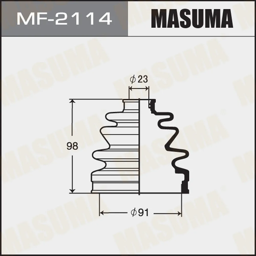 Пыльник ШРУСа HONDA ACCORD MASUMA MF-2114