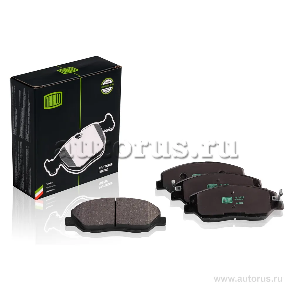 Колодки торм. для а/м Hyundai Santa Fe (06-) диск. перед. TRIALLI PF 0825