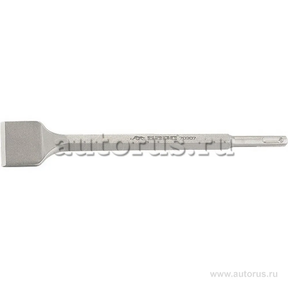 Зубило для перфоратора, 14 x 40 x 250 мм, 60 CrV, SDS PLUS БАРС 70307