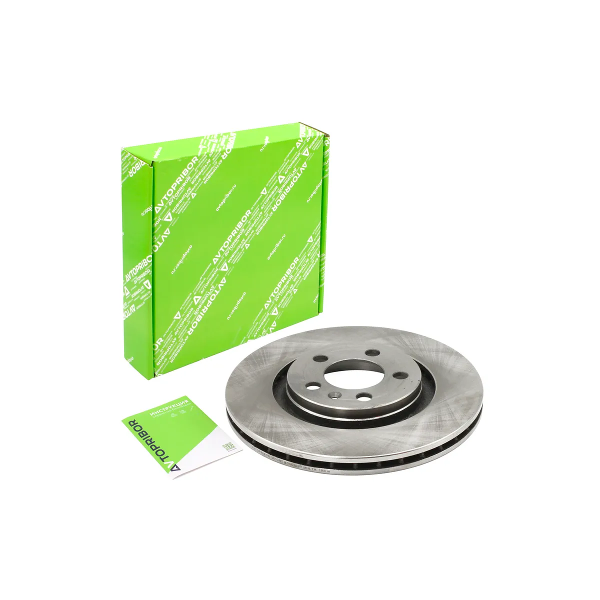 Диск тормозной передний SKODA OCTAVIA (96-) / VW GOLF IV (97-) AVTOPRIBOR BD063AVT
