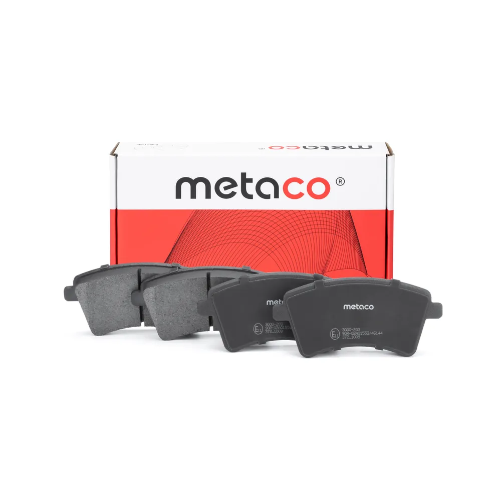 Колодки тормозные передние к-кт RENAULT KANGOO (2003>) Metaco 3000-203