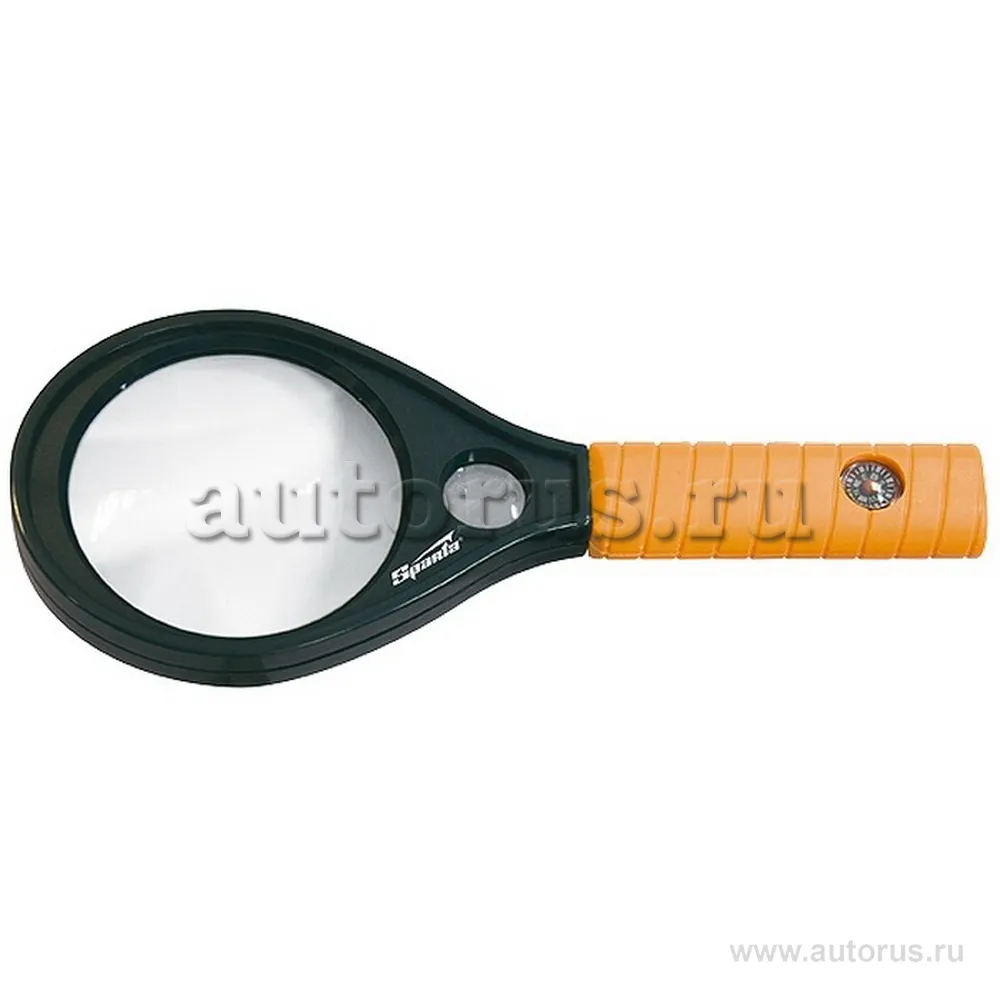 Лупа 4 кратная и 6 кратная, D 70 и 20 мм, с рукояткой Sparta 913745 SPARTA 913745