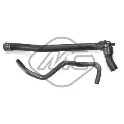 Патрубок печки FIAT SCUDO 1.9D 96-06 Metalcaucho 08559