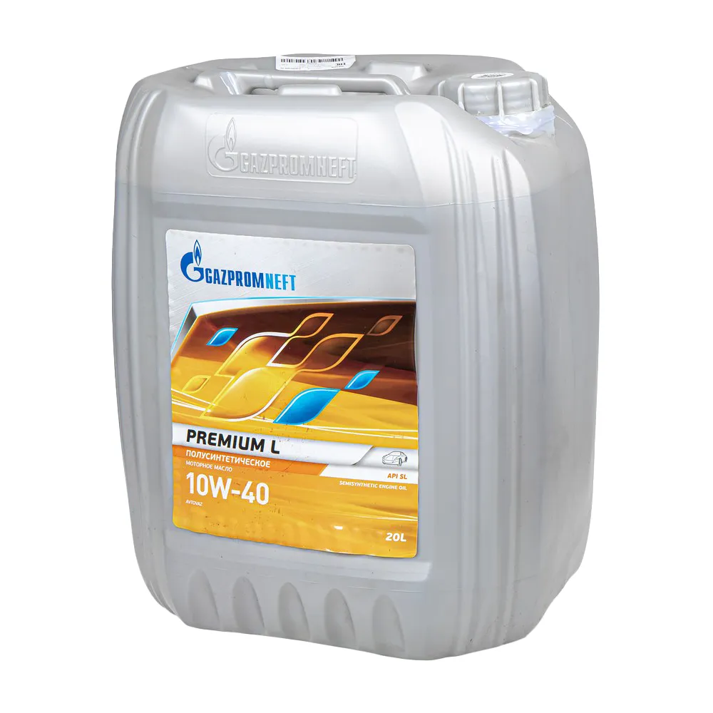 Масло моторное Gazpromneft Premium L 10W-40 полусинтетическое 20 л УЦЕНКА! 2389907288-N0