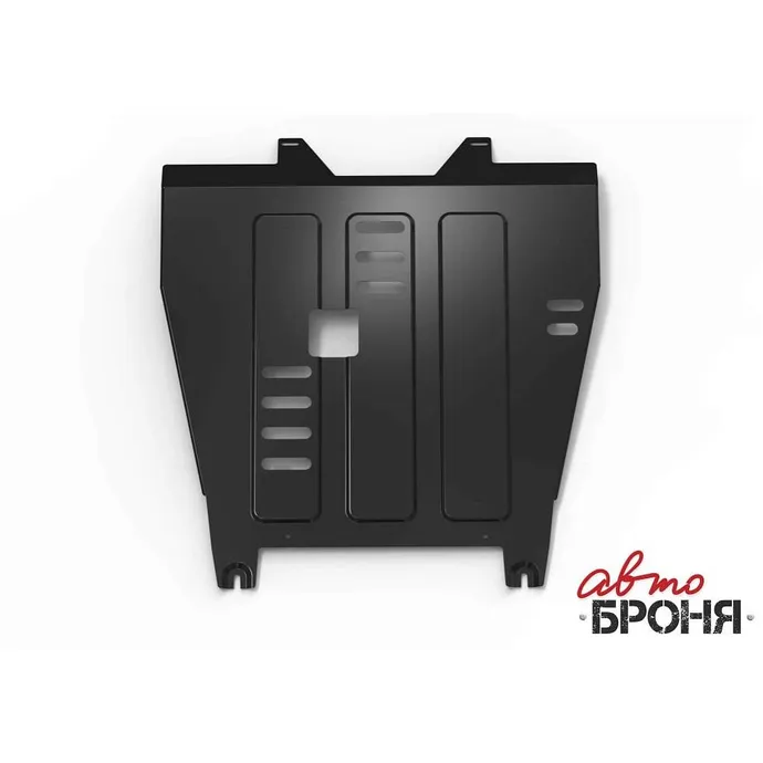 Защита картера + КПП + комплект крепежа, АвтоБРОНЯ, Сталь,Changan CS95;2023-2024;2,0;4WD;АКПП АВТОБРОНЯ 111.08914.1
