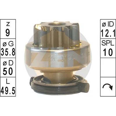 Бендикс стартера ERA ZN1790