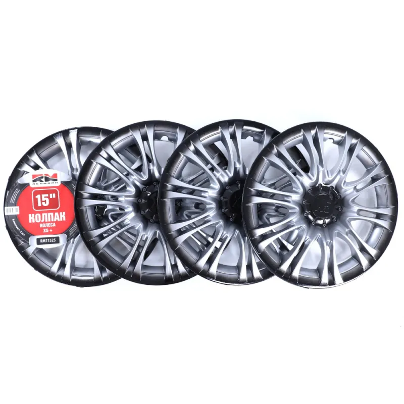 Колпак колеса R15 Х5+ (пруж) кт 4 шт.(2+2) REDMARK REDMARK RM11525
